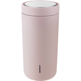 Stelton Thermobecher To Go Click 400 ml Edelstahl Rosa