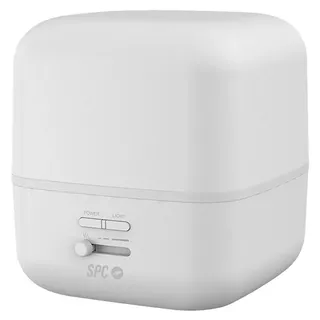 SPC Nerta Nerta Aroma Diffuser, Ultraschall-Luftbefeuchter, Luftreiniger und Nachtlampe Smart Wi-Fi (400Ml, 11-26 h Dauer, 7 LED-Farben, Fernsteuer...