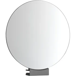 EMCO Rasier- und Kosmetikspiegel, Vergrößerung: 2-/3-fach, rund, Durchmesser 120 mm, unbeleuchtet, aufsteckbar, Klemmbereich 5-6 mm, 979516400