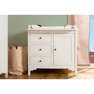 Pinolino Wickelkommode "Chalet" in Weiß - (B)103 x (H)103 x (T)58 cm | Gr.: onesize