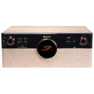 Denver MRD-180 DAB+, CD, USB, Kassettendeck, Stereo, braun