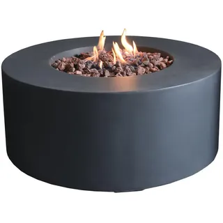 ELEMENTI Feuerschale Ø 87 cm Schwarz