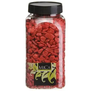OEM Mica Decorations Dekorative Steine rot 650 ml/1 kg
