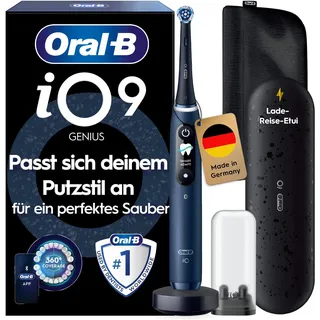 Oral-B iO Series 9 Luxe Edition Sapphire Blue + Reiseetui