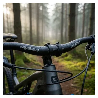 Ergotec Riser Alu, Ø 31.8 mm 720 mm schwarz/matt 9°
