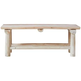 Tikamoon Beistelltisch, Natur, Holz, 80x30x30 cm, Wohnzimmer, Wohnzimmertische, Beistelltische