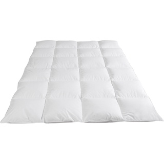 Böhmerwald Kassettendecke Elegance 100% Daunen 8 cm Stege - Wärmestufe 5 Größe 155x220 cm
