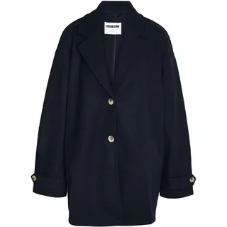 NOISY MAY Damen Nmalicia Oversize Blazer Noos Kurzmantel, Schwarz, XS EU - XS