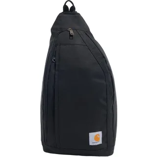 Carhartt Herren Mono Sling Rucksack, Unisex Umhängetasche für Reisen und Wandern, schwarz, One Size - Einheitsgröße