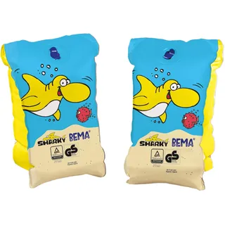 Bema® Schwimmflügel Sharky Gr. 0, inkl. Lernkarten & virtuellem Schwimmkurs