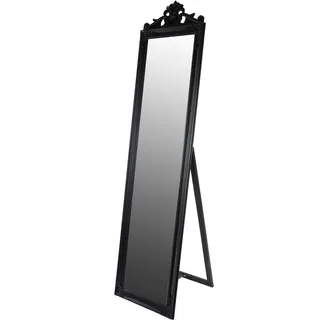 Dekospiegel LEONIQUE "King" Spiegel Gr. B/H/T: 45 cm x 180 cm x 6 cm, schwarz Dekospiegel Spiegel Standspiegel