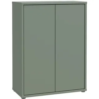 Forte Alice Springs Schuhschrank 74,5 x 99,1 x 34,9 cm Salbeigrün