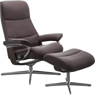 Stressless Fußhocker View 57 x 43 x 47 cm Rot