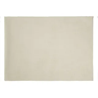 Eurofirany Dekorativer Teppich Fußmatte Teppichläufer Läufer Badeteppich Badvorleger Wohnzimmer Schlafzimmer Küche Rechteckig Fellimitat Weich, Creme, 50x70cm