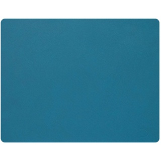 LINDDNA Tischset Nupo L Square Leder Blau, Grün Petrol (Large)