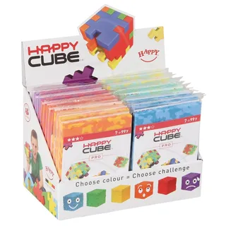 Würfel-Puzzle Happy Cube Pro Display