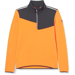 CMP - Stretch-Fleece-Hemd für Herren, Orange fluoreszierend, 56