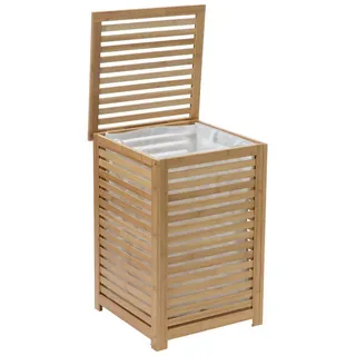 5five simply smart Wäschebox, braun Holz, 38x58x40 cm