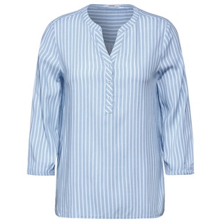 Cecil Langarmbluse - Bluse - Blusenshirt - 3/4 Arm Streifenbluse blau MSchneider Fashion Store