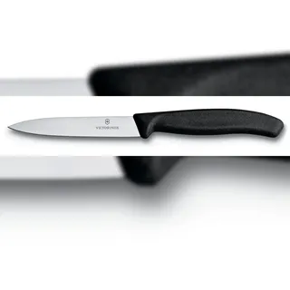 Victorinox Swiss Classic Gemüsemesser 10 cm Schwarz
