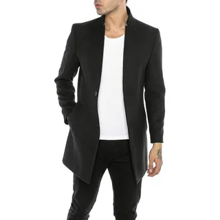 Redbridge Herren Mantel Elegant lange Jacke Slim-Fit Classy Understatement - XXL