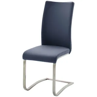 MCA Furniture Freischwinger Letitia blau 2er Set