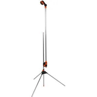 Bradas Gartendusche Schwarz 150-210 cm