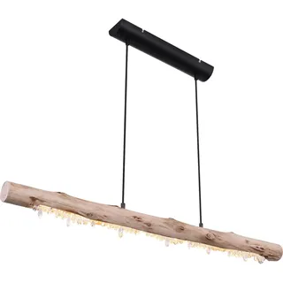 GLOBO Felicitas 1-flg. 8 cm Holz schwarz