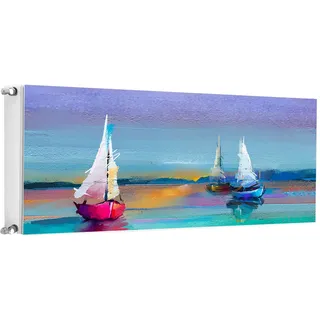 TMK ArtDeko Heizkörperabdeckung Magnetisch Dekorativer Sichtschutz Energiesparend 140x60 Magnet Heizkörperabdeckung, Heizkörperverkleidung, Bild