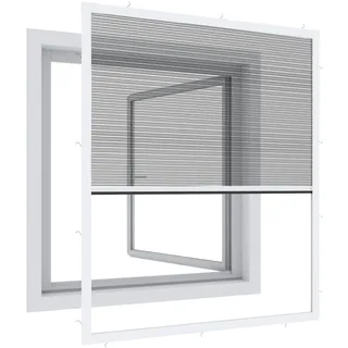 WINDHAGER Insektenschutzplissee 150 x 130 cm Weiß