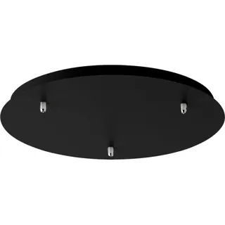 FABAS Baldachin für Pendelleuchte Kit Luci Metall Schwarz