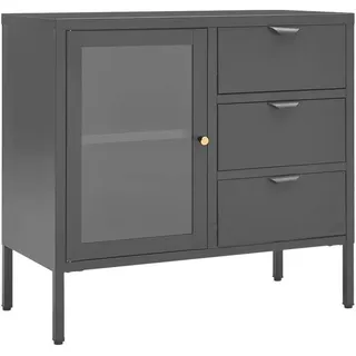 vidaXL Sideboard 75 x 70 x 35 cm Anthrazit