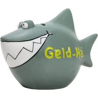 Wurm G. Wurm 10027126 Spardose Grau Keramik 3 Stück(e)
