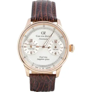 Carl von Zeyten Schönmünzach Automatikuhr Leder 42 mm CVZ0086RWHS