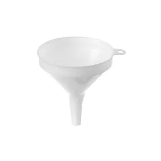HENDI Trichter Kunststoff Ø 10 cm Weiß