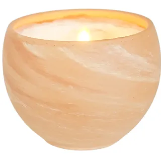 Rapswachskerze Cranberry/Papaya Duft Kerze im Terrakotta-Topf Handmade