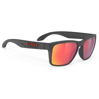 Rudy Project Spinhawk Carbonium Sonnenbrille - carbon / multilaser red