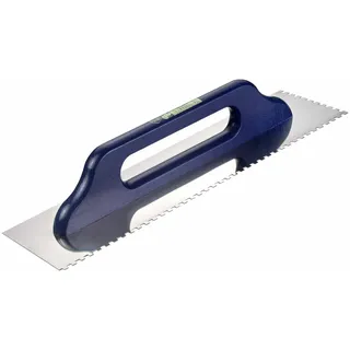 Connex Zahnglättekelle 480 x 130 mm, Zahnung 8 x 8 mm rostfrei