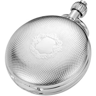 Tiong Vintage Unique Hollow Mechanical Steampunk Pocket Watch with Chain Skeleton Roman Numerals Pocket Watches for Men Gifts & Box