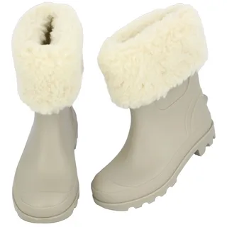 Beck Regenstiefel Little Fellow Plüsch Beige 35