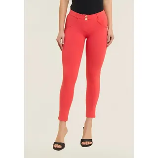 Freddy Leggings WRUP4 SUPERSKINNY mit Lifting & Shaping Effekt, 7/8-Länge rot L