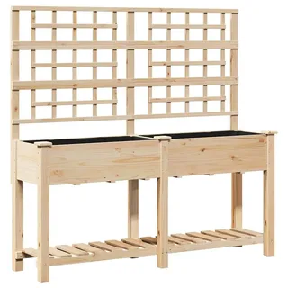 vidaXL Gartenblumentopf 161 x 46 x 152,5 cm Beige
