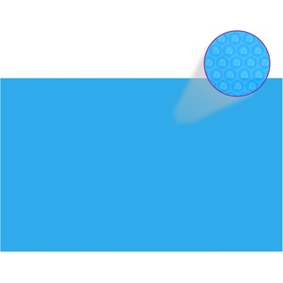 Leap Rechteckige Pool-Abdeckung 260 x 160 cm PE Blau Heim & Garten Pool & Spa Pool- & Whirlpool-Zubehör Poolabdeckungen & -unterlagen Anzahl im Pa...