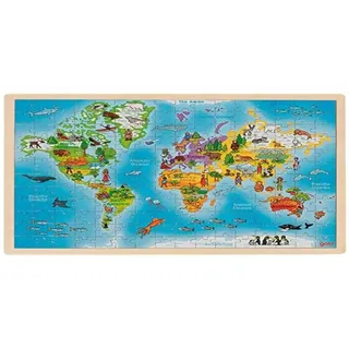 Gollnest & Kiesel GmbH & Co. KG Einlegepuzzle Welt