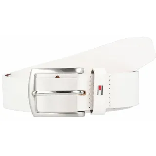 Tommy Hilfiger New Denton Gürtel Leder optic-white 80 cm