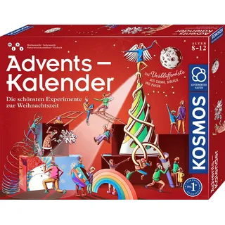 Kosmos Spielzeug-Adventskalender Experimente - 2026 bunt