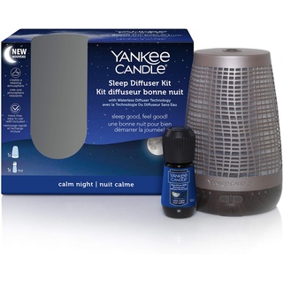 Yankee Candle Diffuser Kit, Calm Night, Sleep