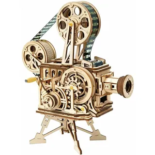 ROKR Vitascope Filmprojektor | 3D Holzbausatz