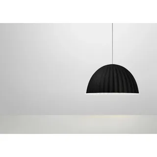 Pendelleuchte Muuto, dimmbar, Schwarz, für Esszimmer, Stoff / Textil - 46