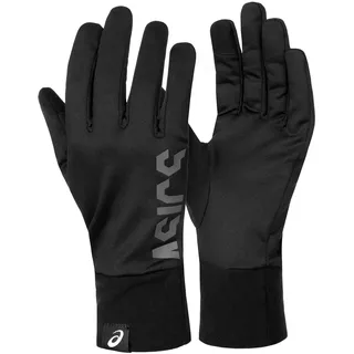 Asics Basic Fingerhandschuhe Schwarz S